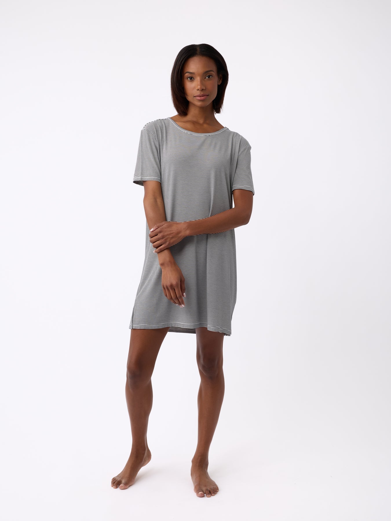 Women's Bamboo Stretch-Knit Sleep Dress