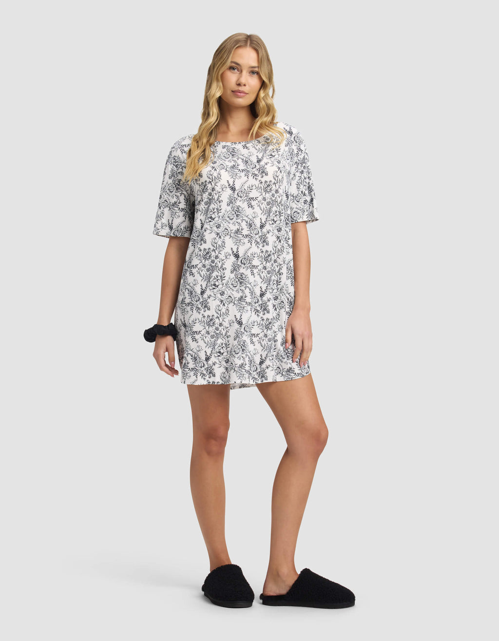 Women's Bamboo Stretch-Knit Sleep Dress