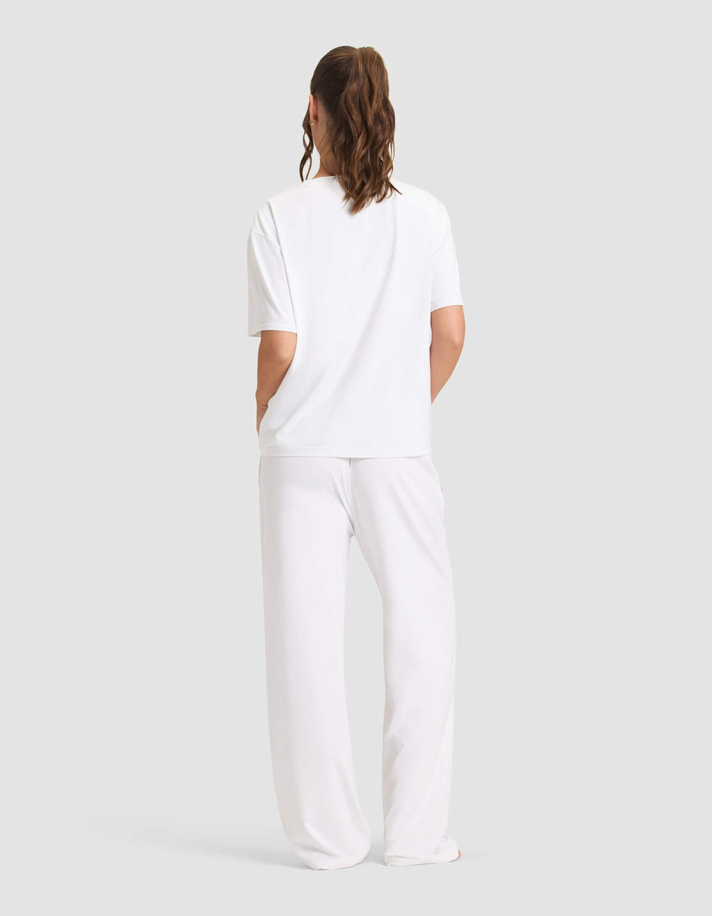 Women's First Layer Pajama Short Sleeve Tee & Pant Set
