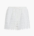 The Kaya Short - White Broderie