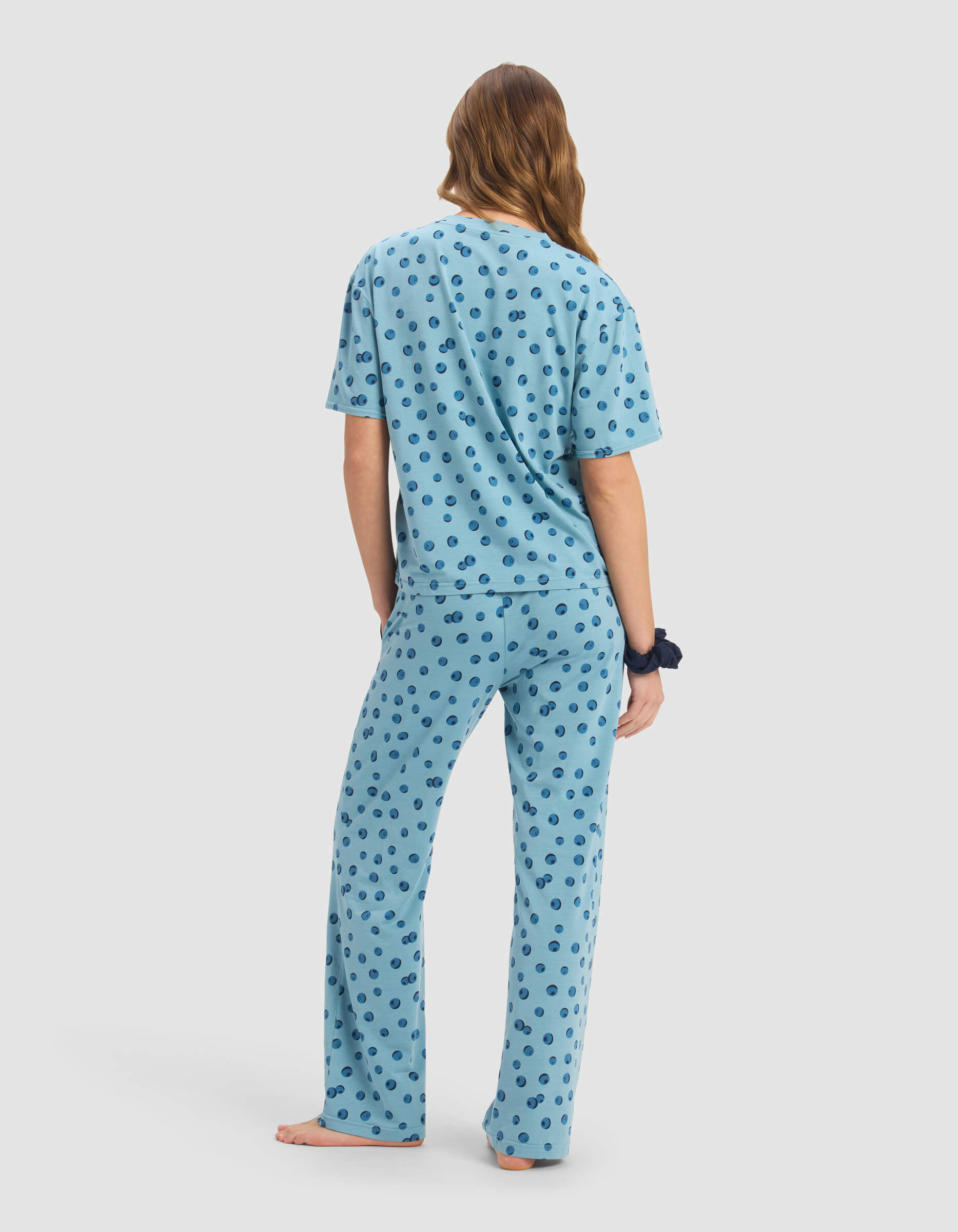 Women's First Layer Pajama Short Sleeve Tee & Pant Set